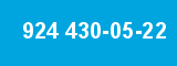924 430-05-22